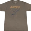 Gretsch Lightning Bolt T-Shirt Brown L