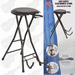 Xtreme GS811 Guitar Performer Stool With Guitar Stand