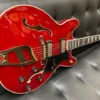 Hagstrom 67’ Viking II Semi-Hollow Guitar In Wild Cherry Transparent Rock 'n' Roll History GUITARS