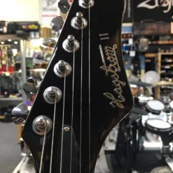 Hagstrom H-II Retroscape Guitar In Aged Sky Blue W/ Hardcase