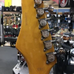 Hagstrom H-II Retroscape Guitar In Aged Sky Blue W/ Hardcase