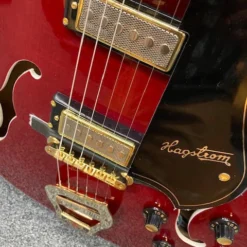 Hagstrom 67’ Viking II Semi-Hollow Guitar In Wild Cherry Transparent Rock 'n' Roll History GUITARS 12 Hagstrom 67’ Viking II Semi-Hollow Guitar In Wild Cherry Transparent Rock 'n' Roll History GUITARS