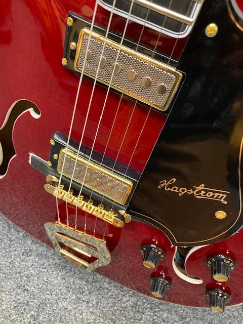 Hagstrom 67’ Viking II Semi-Hollow Guitar In Wild Cherry Transparent Rock 'n' Roll History GUITARS 6 Hagstrom 67’ Viking II Semi-Hollow Guitar In Wild Cherry Transparent Rock 'n' Roll History GUITARS