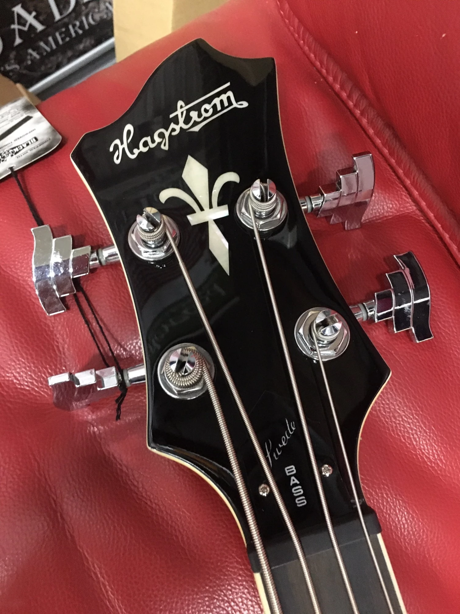 Hagstrom Swede Bass Guitar Gloss Balck GUITARS 4 Hagstrom Swede Bass Guitar Gloss Balck GUITARS