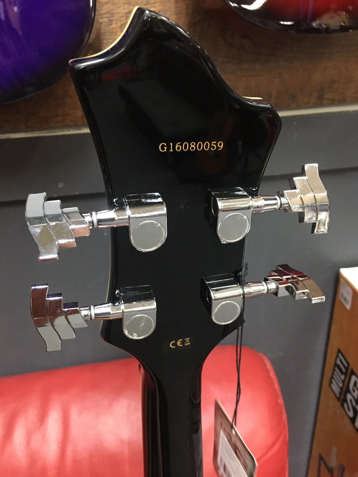 Hagstrom Swede Bass Guitar Gloss Balck GUITARS 6 Hagstrom Swede Bass Guitar Gloss Balck GUITARS