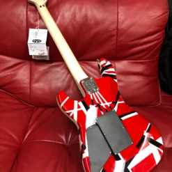 GUITARS EVH Striped Series Red With Black Stripes