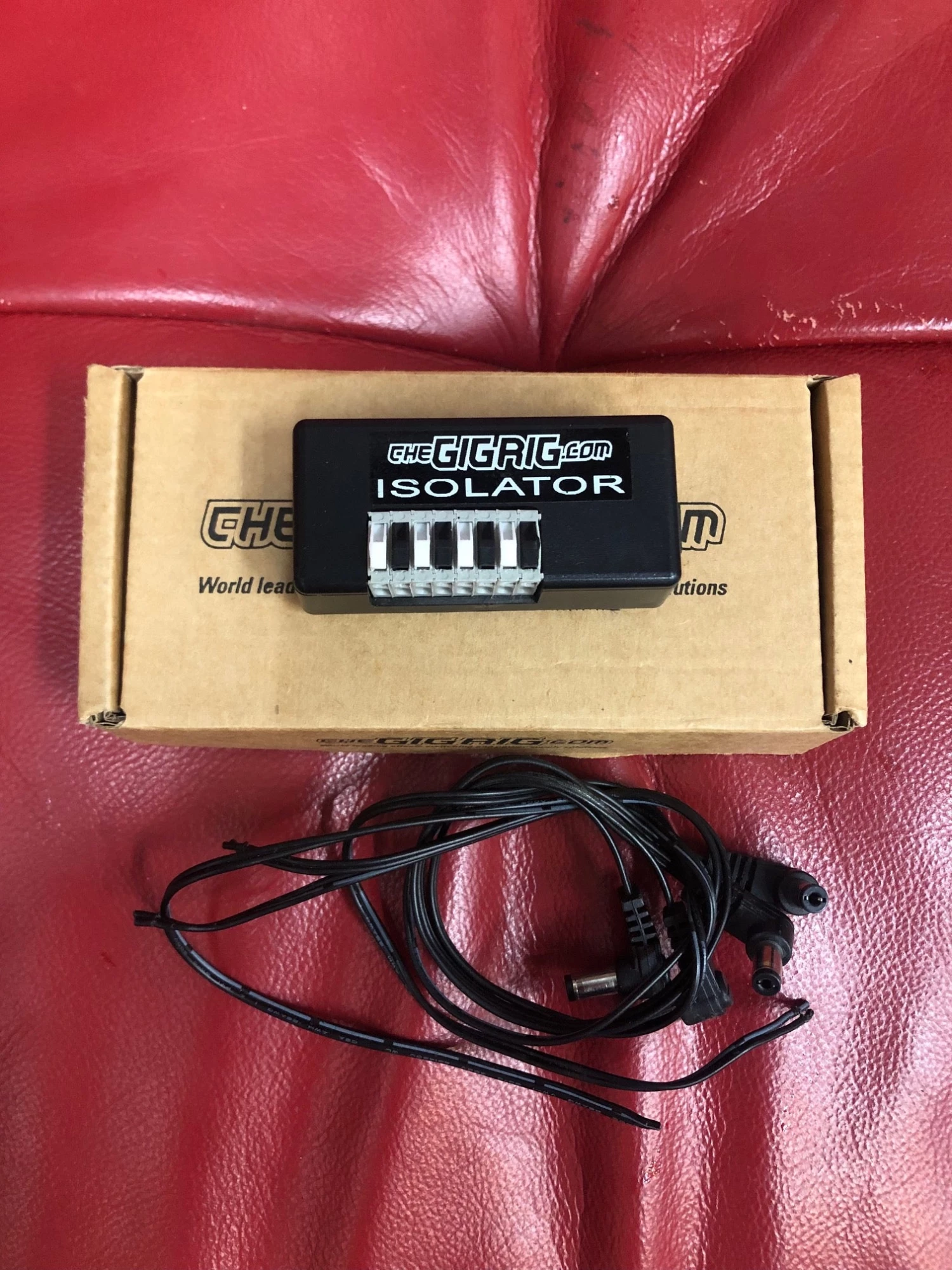 AMPS/FX GigRig Isolator - Pre-Loved 3 AMPS/FX GigRig Isolator - Pre-Loved