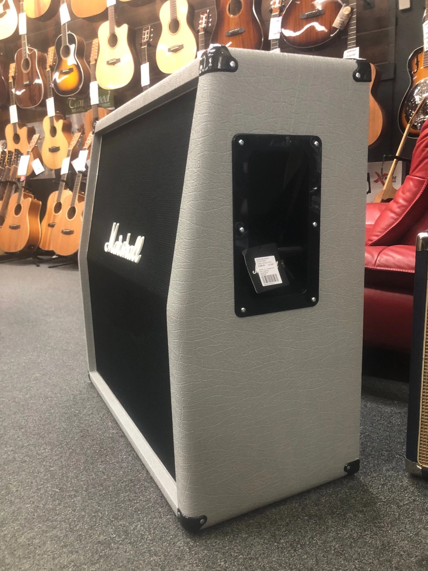 Marshall Silver Jubilee 4x12 Angled Cab AMPS/FX 5 Marshall Silver Jubilee 4x12 Angled Cab AMPS/FX