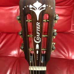 GUITARS Crafter T-MAHOe "OM" Mahogany Body Acoustic Electric Guitar W/carry Bag 12 GUITARS Crafter T-MAHOe