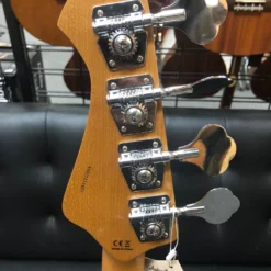 Aria 313MK2 Detroit Series 4-String Electric Bass Open-Pore Sunburst Finish