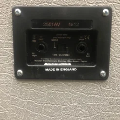 Marshall Silver Jubilee 4x12 Angled Cab AMPS/FX 13 Marshall Silver Jubilee 4x12 Angled Cab AMPS/FX