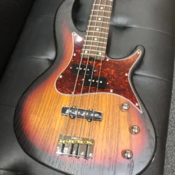 Aria 313MK2 Detroit Series 4-String Electric Bass Open-Pore Sunburst Finish