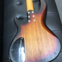 Aria 313MK2 Detroit Series 4-String Electric Bass Open-Pore Sunburst Finish