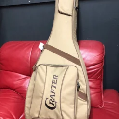 GUITARS Crafter T-MAHOe "OM" Mahogany Body Acoustic Electric Guitar W/carry Bag 14 GUITARS Crafter T-MAHOe