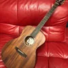 GUITARS Crafter T-MAHOe "OM" Mahogany Body Acoustic Electric Guitar W/carry Bag