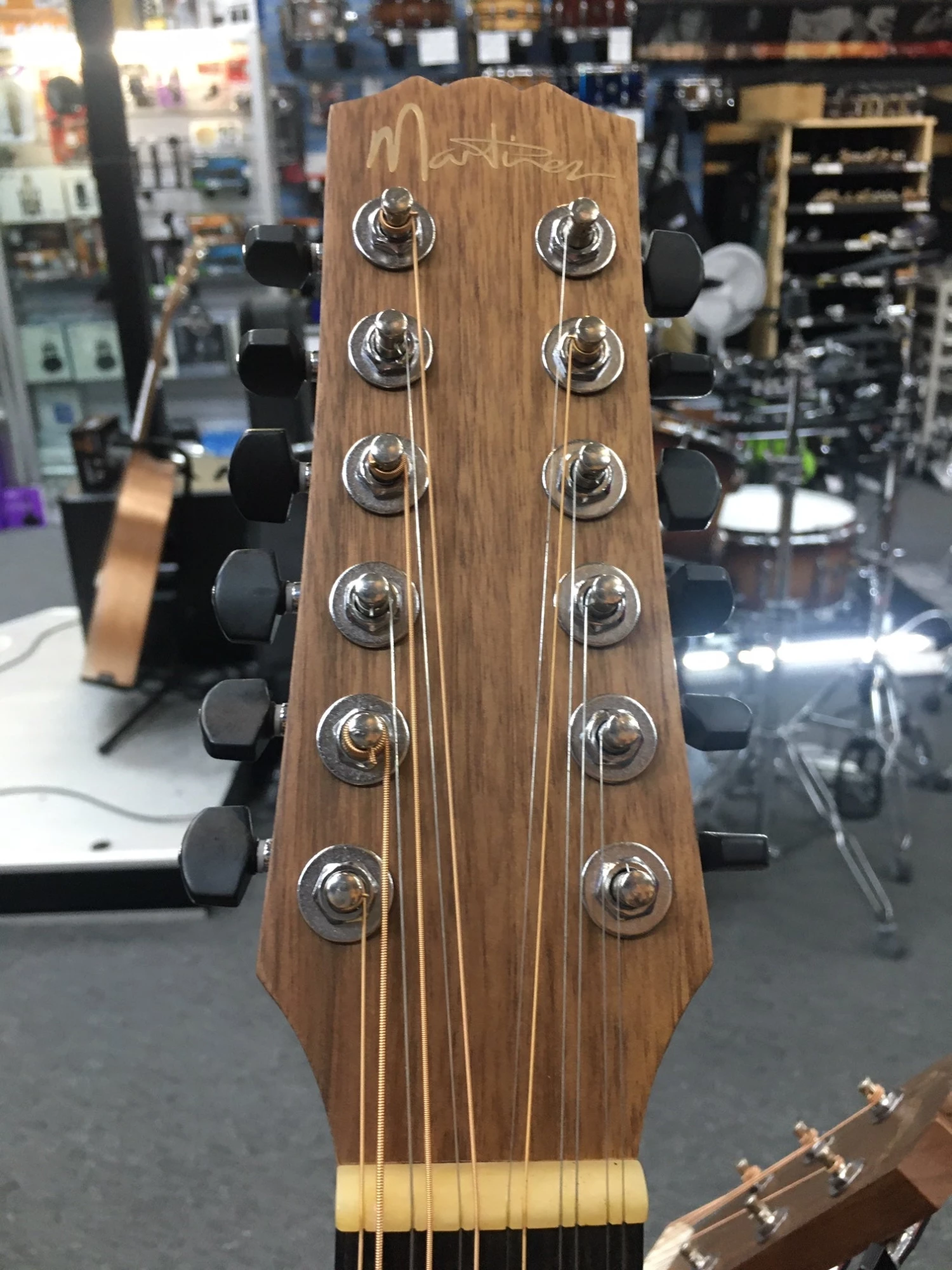 GUITARS Martinez 12 String Solid Top Acoustic Electric Short Scale Guitar 4 GUITARS Martinez 12 String Solid Top Acoustic Electric Short Scale Guitar