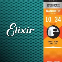 Elixir Nanoweb Mandolin Strings GUITARS