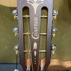 GUITARS CRAFTER MINO/ BLACK WALNUT SMALL BODY ACOUSTIC ELECTRIC GUITAR WITH SOLID SPRUCE TOP