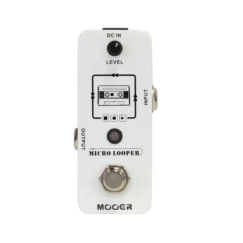 Mooer Micro Looper With Unlimited Overdubbing - MEP-ML 3 Mooer Micro Looper With Unlimited Overdubbing - MEP-ML