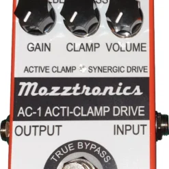 Mozztronics Acti-Clamp Pedal AC-1 Overdrive Pedal AMPS/FX
