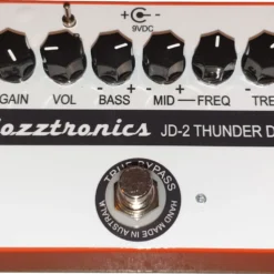 Mozztronics JD-2 Thunder Drive Effects Pedal AMPS/FX
