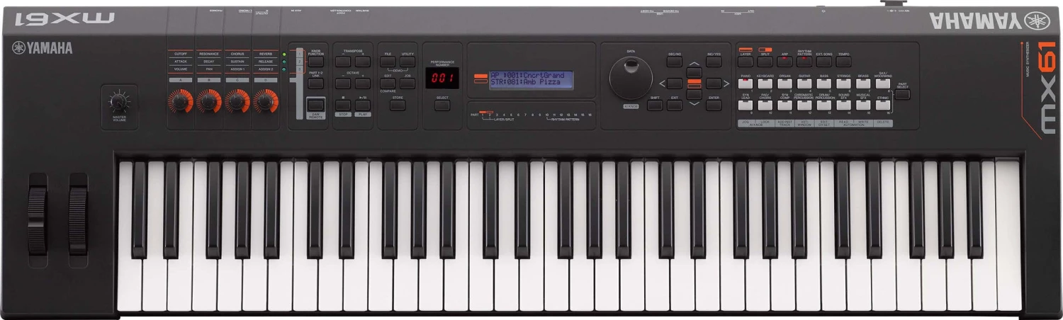 DIGITAL PIANOS/KEYBOARDS Yamaha MX61 Synth Keyboard 3 DIGITAL PIANOS/KEYBOARDS Yamaha MX61 Synth Keyboard