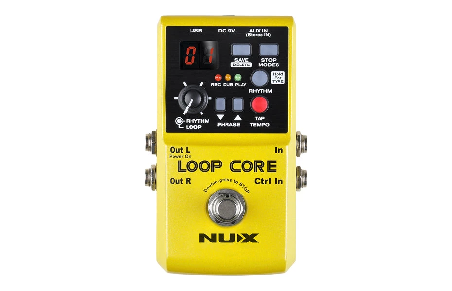 Nux NU-X Core Stompbox Series Loop Core Effects Pedal 3 Nux NU-X Core Stompbox Series Loop Core Effects Pedal