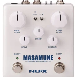 Nux NU-X Verdugo Series Masamune Analog Compressor & Booster Pedal