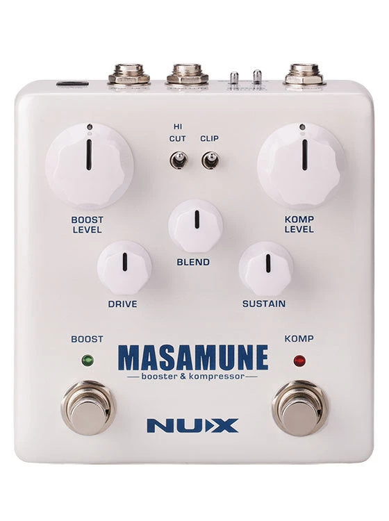 Nux NU-X Verdugo Series Masamune Analog Compressor & Booster Pedal 3 Nux NU-X Verdugo Series Masamune Analog Compressor & Booster Pedal
