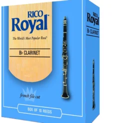 Brass And Woodwind Instruments Rico Royal B Flat Clarinet Reeds (Box Of 10)