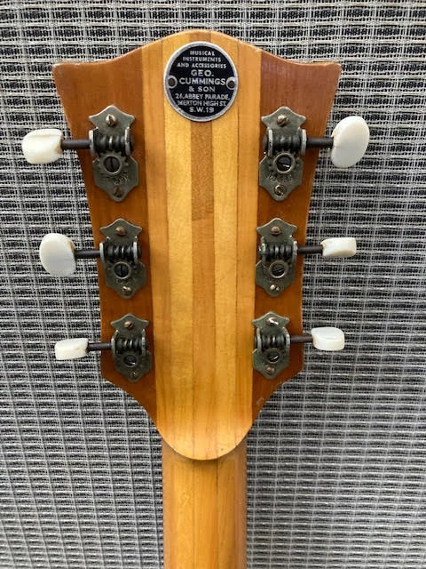 Electric Guitars Vintage Roger Custom Thinline Electric Guitar W/ Case 7 Electric Guitars Vintage Roger Custom Thinline Electric Guitar W/ Case