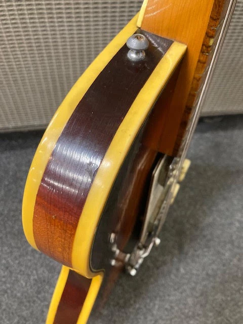 Electric Guitars Vintage Roger Custom Thinline Electric Guitar W/ Case 10 Electric Guitars Vintage Roger Custom Thinline Electric Guitar W/ Case