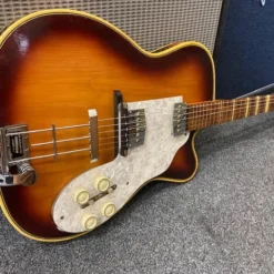 Electric Guitars Vintage Roger Custom Thinline Electric Guitar W/ Case 23 Electric Guitars Vintage Roger Custom Thinline Electric Guitar W/ Case