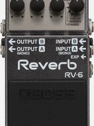 AMPS/FX Boss RV-6 Reverb Pedal