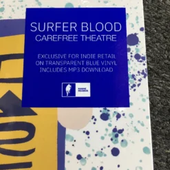 Surfer Blood - Carefree Theatre LP Vinyl Record GUITARS