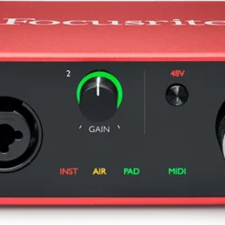 Focusrite Scarlett 8i6 Third Gen 8 In 6 Out Usb Audio Interface