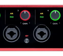 Focusrite Scarlett 18i8 Interface AMPS/FX