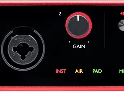 Focusrite Scarlett 4i4 4 In 4 Out Audio Interface