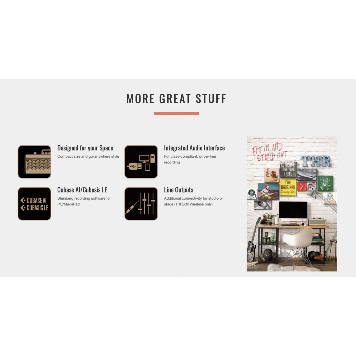 AMPS/FX Yamaha THR30IIWL Wireless Guitar Amp W/Stereo Output + Bluetooth + Rechargeable Battery 7 AMPS/FX Yamaha THR30IIWL Wireless Guitar Amp W/Stereo Output + Bluetooth + Rechargeable Battery