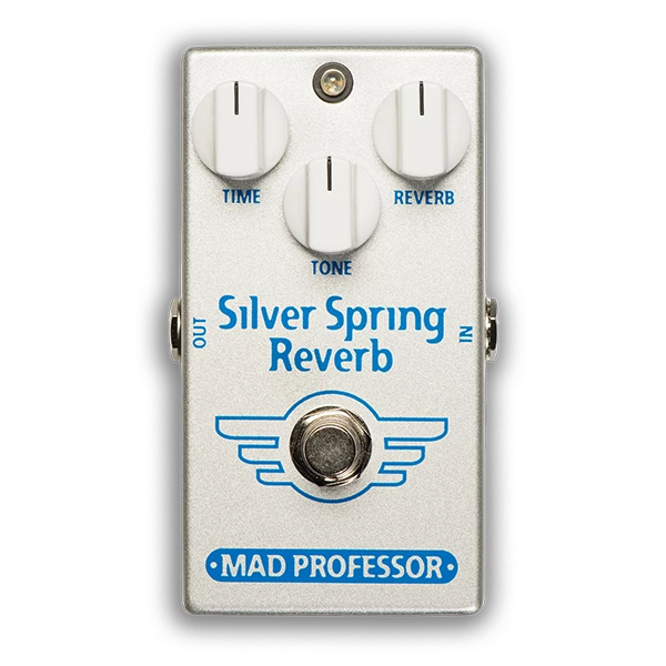 AMPS/FX Mad Professor Silver Spring Reverb Effects Pedal 3 AMPS/FX Mad Professor Silver Spring Reverb Effects Pedal