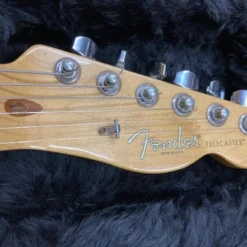 Fender Telecaster 2016 American Standard Natural Black Guard ASH Body W/ Case ( Preloved ) Electric Guitars