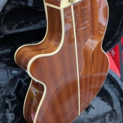 GUITARS Takamine Thinline Series AC/EL Guitar With Cutaway In Gloss Tea Burst Finish 15 GUITARS Takamine Thinline Series AC/EL Guitar With Cutaway In Gloss Tea Burst Finish