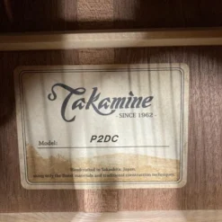 GUITARS Takamine Pro Series 2 Dreadnought AC/EL Guitar With Cutaway Natural Gloss Top With Satin Back & Sides 10 GUITARS Takamine Pro Series 2 Dreadnought AC/EL Guitar With Cutaway Natural Gloss Top With Satin Back & Sides