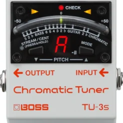 Boss TU-3s Chromatic Tuner AMPS/FX