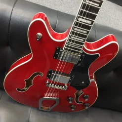 Hagstrom Viking 335 Style Elctric Guitar W/ Hardcase GUITARS