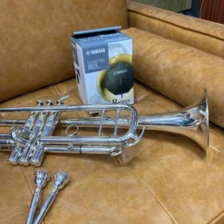 Yamaha Xeno Trumpet YTR8335 W/ Extra Mouthpiece And Silent Brass SB7X ( Preloved )