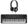 DIGITAL PIANOS/KEYBOARDS Yamaha PSRE360B Portable Keyboard With FREE Yamaha HPH50B Headphones