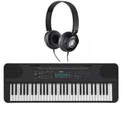 DIGITAL PIANOS/KEYBOARDS Yamaha PSRE360B Portable Keyboard With FREE Yamaha HPH50B Headphones
