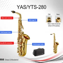 Brass And Woodwind Instruments Yamaha YAS280 Alto Saxophone